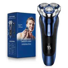 Gdklxl 792105887296 Electric Razor For Men Shaver Face Waterproof Wet Dry Rech