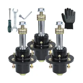 G01-040-3 Gelaska 3 Pack 461663 Spindle Assembly With 43592 Cutter Blade Spacer Replace