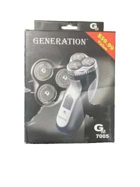 Gm7005 Generation Rechargable Shaver New