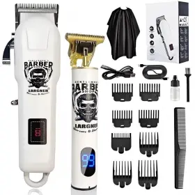 Gentlemens Barber Shop Largner Haircuts&shaves 707933188378 Hair Clippers For Men - And Trimmers Set Cord