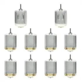 Lysb015pqw8as-electrncs Gikfun 10 Pack Dc 3v - 6v 130 Mini Electric Motor 15000 Rpm For Arduino Scien