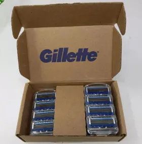 Gillette5 Gillette 047400664890 Mens Razor Blade Refills 12ct Lubrastrip For Comfortable Shave