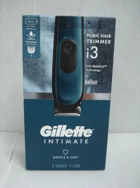 5515 Gillette 047400691872 By Braun Intimate I3 Pubic Hair Trimmer Gentle And Easy Type New