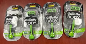 Mach3 Gillette 902430628259 Body Razor Handle - Holds Venus And Blades 4 Pack 6j/f