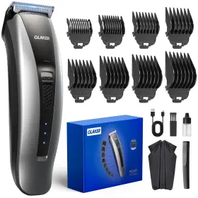 Hc2022 Glaker Hair Clippers For Men - Cordless 2 In 1 Versatile Trimmer With Ab