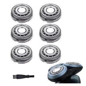 Glw-sh60-6p-brush Gleway Sh60/72 Replacement Heads Compatible With Philips Electric Shaver Series 6000