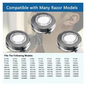 Hq8-9 Gleway Hq8 Replacement Heads Blade Compatible With Norelco Razor And Aquatec Shavers #2