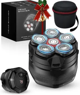 Zx-158 Gllava 760814749907 Head Shavers For Bald Men 10000 Rpm High-speed 6d Magnetic Razor Ipx