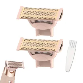 Gominyuf Gm-rz001 2 Pack Replacement Body Razor Head Compatible With Finish Touch Flawless Nu R