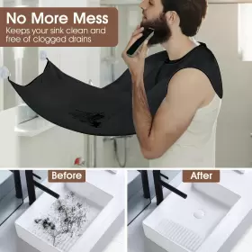 Gooton 318747589812 Fathers Day Gifts From Daughter Son Wife Beard Bib Hair Catcher For Sink Bea #3