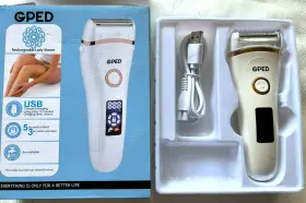 Gped Gpels01 New / Unused In Box - Rechargeable Ladys Electric Shaver
