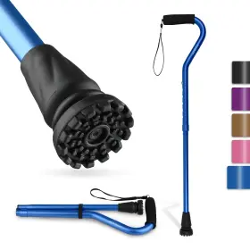 Gp-r102-db Gptcamp Walking Cane And Stick For Men Women Lightweight Folding