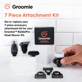 Groomie 850041720128 7-piece Mens Hair Clippers And Grooming Kit - Includes Precision Clipper 3-5- #2 Groomie 850041720128 7-piece Mens Hair Clippers And Grooming Kit - Includes Precision Clipper 3-5- #2