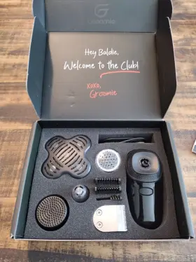 Gm101 Groomie Inch Baldie Pro Head And Face Shaver - New Condition Q17 #2
