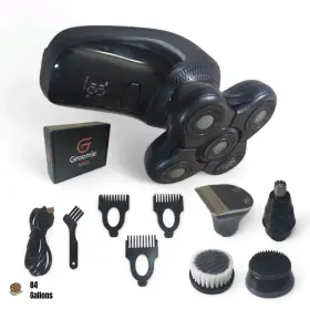 Gm101-v2 Groomie Baldiepro Cordless Bald Head Shaver And Grooming Kit