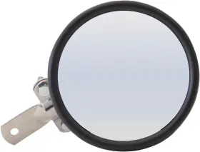 28033-5 Grote Stainless 5 Inch Round Clamp-on Spot Mirror With Arm Standard Silver