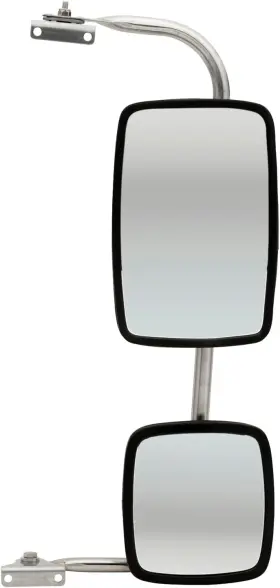28453 Grote Stainless Steel Split Mirror Standard Silver 28453 Grote Stainless Steel Split Mirror Standard Silver