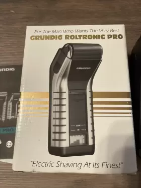 8835 Grundig Roltronic Pro Shaver Model Works Great Rare With Box #3