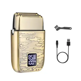 Gsky 715748758822 Electric Razor Double Foil Shavers For Men Co