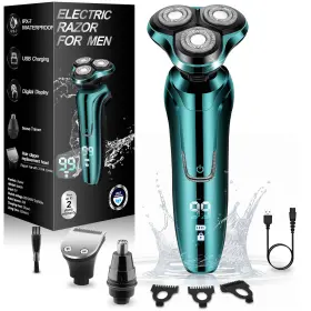 8868-18 Handsomeface Electric Razor For Men Shaver Face Waterproof Wet Dry Shave 8868-18 Handsomeface Electric Razor For Men Shaver Face Waterproof Wet Dry Shave