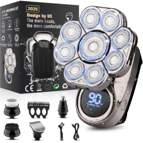 Handsomemen 445014319336 9d Electric Head Shaver For Bald Men Upgraded 5-in-1 Handsomemen 445014319336 9d Electric Head Shaver For Bald Men Upgraded 5-in-1