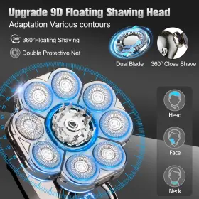 Handsomemen 758389810733 9d Electric Head Shaver For Bald Men Upgraded 5-in-1 Me #2 Handsomemen 758389810733 9d Electric Head Shaver For Bald Men Upgraded 5-in-1 Me #2