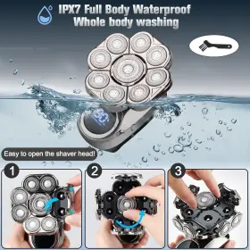 Handsomemen 758389810733 9d Electric Head Shaver For Bald Men Upgraded 5-in-1 Me #3 Handsomemen 758389810733 9d Electric Head Shaver For Bald Men Upgraded 5-in-1 Me #3