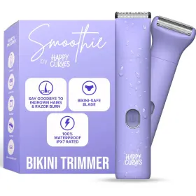 Happy Curves 850043891260 Smoothie Bikini Trimmer - Electric Razor For Women Waterproof Ha