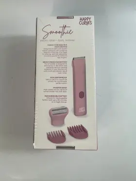 Happy Curves 850043891277 Smoothie By Electric Bikini Body Trimmer -shave/trim New And Sealed Happy Curves 850043891277 Smoothie By Electric Bikini Body Trimmer -shave/trim New And Sealed