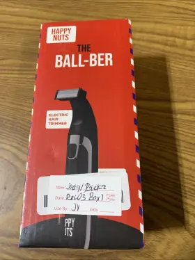 Happy Nuts 850043891970 Ballber Electric Trimmer For Men Groin And Body Groomer Brand New Happy Nuts 850043891970 Ballber Electric Trimmer For Men Groin And Body Groomer Brand New