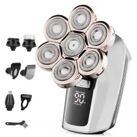 M7700 Harmonlife Head Shavers For Bald Men 7d Detachable Electric Shaver 5-in-1 Dry
