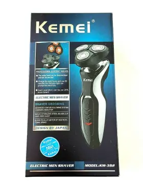 Km-382 Hashir Products Kemei Mens Electric Clean Shaver Rechargeable Trimmer