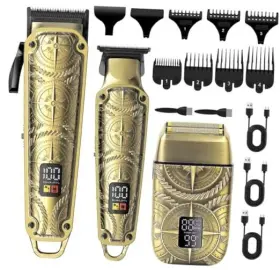 Ht-6063 Hatteker Professional 3 In 1 Hair Trimmer - Beard And Electric Shaver