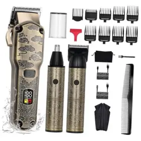Ht-6178g Hatteker Hair Clipper For Men Waterproof Trimmer Electric Shaver Razor
