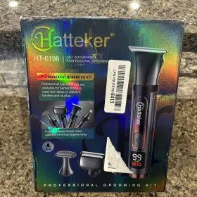 Ht-6198 Hatteker Upgraded Mens Electric Back Shaver Body Grooming Kit Trimmer Facial Arm Chi