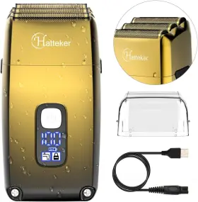Rscw-767 Hatteker Foil Head Shaver Triple Blades Electric Razor For Men Clo