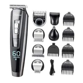 Xk-588 Hatteker Hair Clipper Beard Trimmer Kit For Men Cordless Mustache