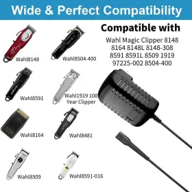Hchnh 779584868985 Magic Clip Cordless Charger For Wahl Clipper 4v Hair Clippers Cord Co #3