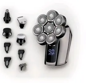 Pp230315 Head Electric Hair Remover Shavers Bald Razor Smooth Skull Cord Cordless Wet Dry