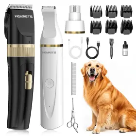 P326 Heapets Dog Hair Clippers For Grooming Kit And Paw Trimmer Nail Grinder Groom