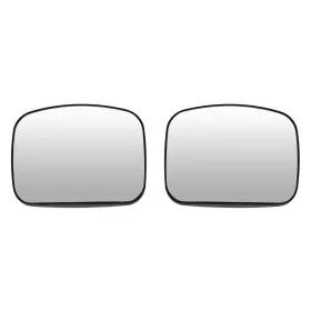Mo-4814 Hecasa 2pcs Hood Mirror Glass Convex Compatible With 2 Pcs Black Clear