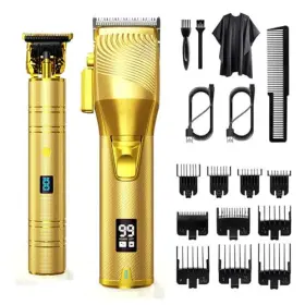 G-hc06 Heerlike Professional Hair Clippers Kit For Men Beard Trimmers With Led Dispaly