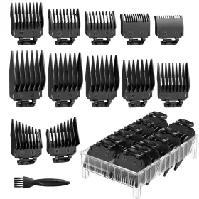 Hey Bllflyby 781126302291 Clipper Guards Set With Organizer Professional Hair Cutting Guides Replaceme Hey Bllflyby 781126302291 Clipper Guards Set With Organizer Professional Hair Cutting Guides Replaceme