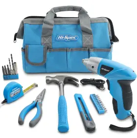 Dt9708b-us Hi-spec 26 Piece 4.8v Electric Power Cordless Screwdriver With Rechargeable B