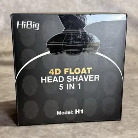Im-1699 Hibig H1/im-1699 4 Head Rotary Cordless Rechargeable Wet/dry Shaver Grey Usb Model H1