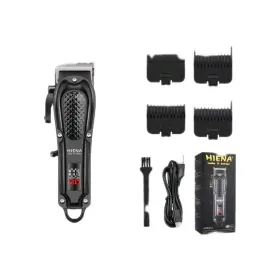 Hiena Hyn-303 Mens Foil Facial Shaver 2-head Rechargeable Cordless Black/gold