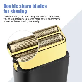 Hiena Pro 718387754248 Foil Shaver For Men Barber Double Electric Trimmer Professional Electr #2