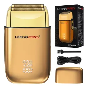 Hyn-g809-us-mh Hiena Pro Foil Shaver For Men Barber Double Electric Trimmer Professional Electr Hyn-g809-us-mh Hiena Pro Foil Shaver For Men Barber Double Electric Trimmer Professional Electr