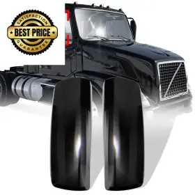Mz-7204b-l High Soar Mz-7204b-l&r Black Door Mirror Cover For Volvo Vnl Small A Pair