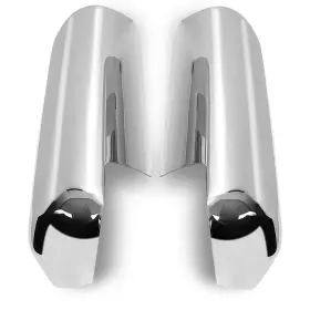 4102341024 Highto For Truck Peterbilt 579 567 2014-2021 Door Mirror Cover Chrome One Medium